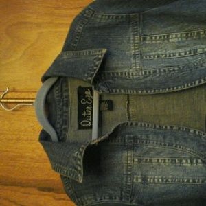 Jean cropped jacket
